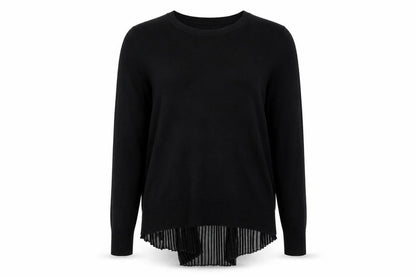 Lucy Paris Womens Black   Pullover Jumper Size S