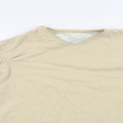 George Mens Beige    T-Shirt