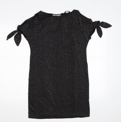 Dorothy Perkins Womens Black   A-Line  Size 6