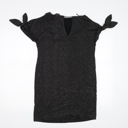 Dorothy Perkins Womens Black   A-Line  Size 6