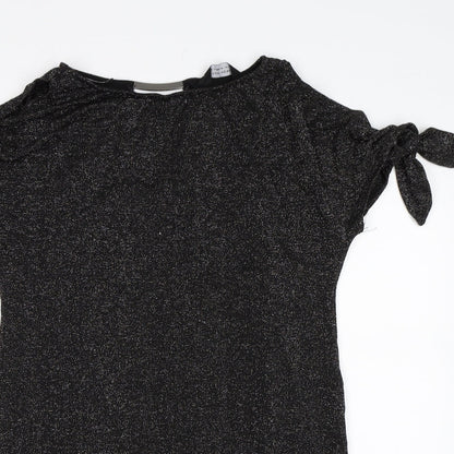 Dorothy Perkins Womens Black   A-Line  Size 6