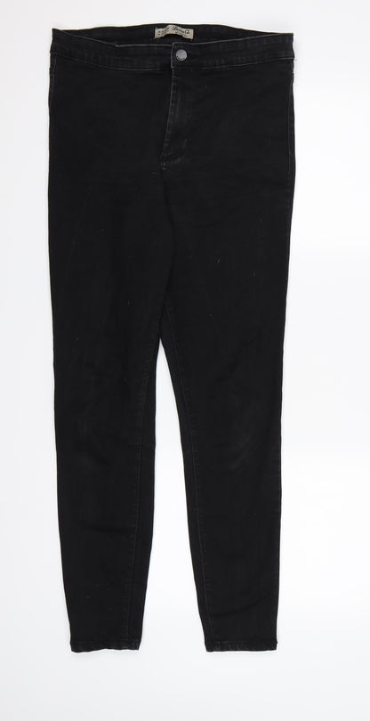 Denim CO. Womens Black  Denim Jegging Jeans Size 14 L27 in