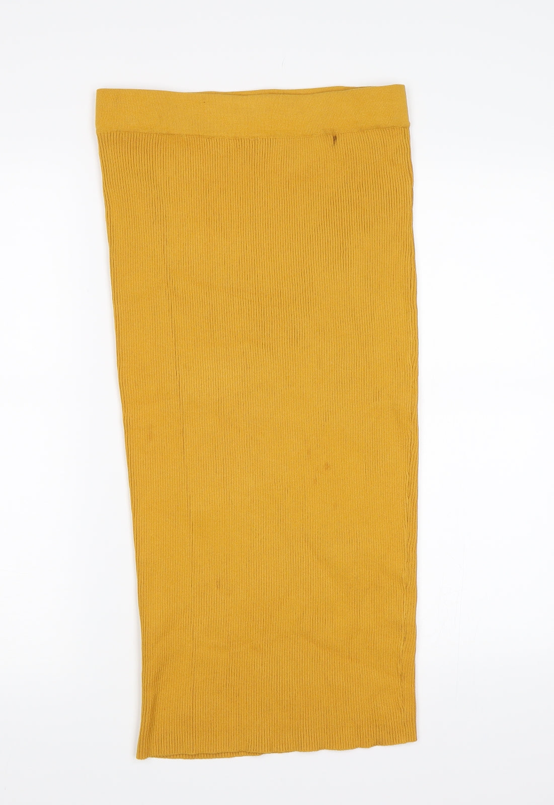 Hera London Womens Yellow   A-Line Skirt Size L