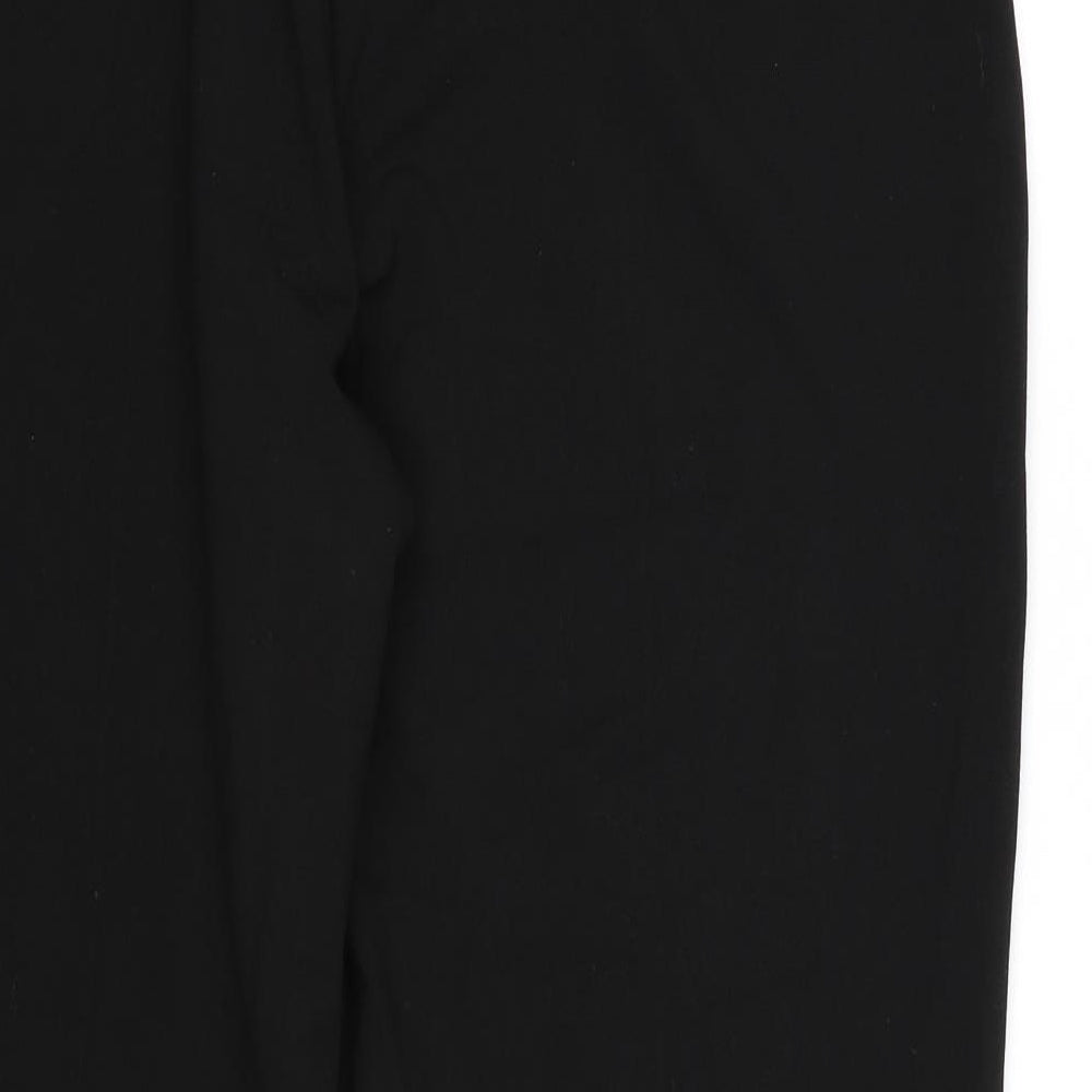 Womens UK Size 18 Arista Regular Fit Dress Pants Black Trousers