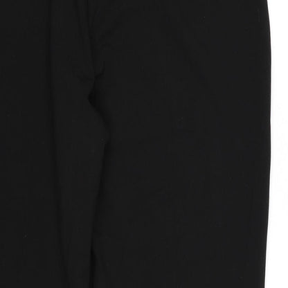 Womens UK Size 18 Arista Regular Fit Dress Pants Black Trousers