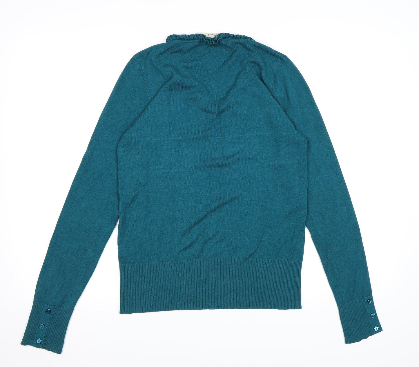 BHS Womens Blue  Knit Pullover Jumper Size 10