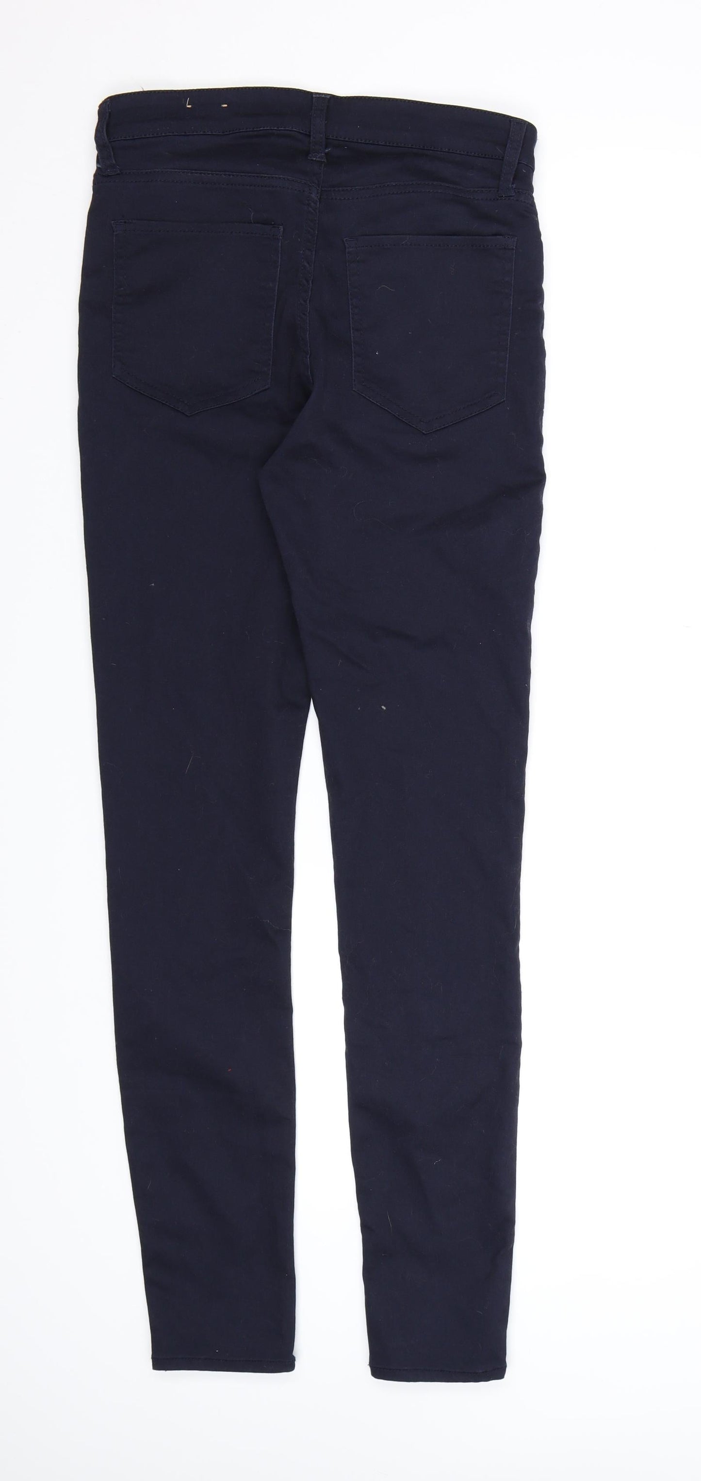 Womens UK Size 10 H&M Regular Fit Skinny Blue Jeans