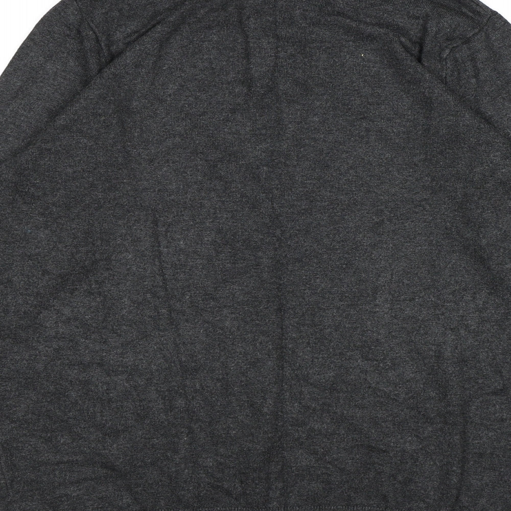 River Island Mens Grey  Knit Pullover Jumper Size S