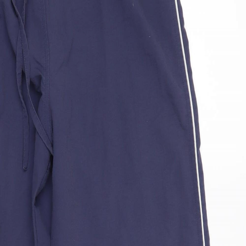 Womens UK Size 12 Look Regular Fit Sweatpants Blue Trousers