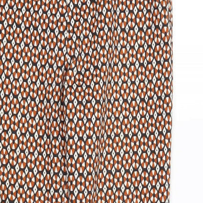 Womens UK Size 10 H&M Regular Fit  Multicoloured Trousers