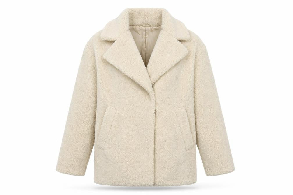Womens UK Size S H&M White Windbreaker Coat