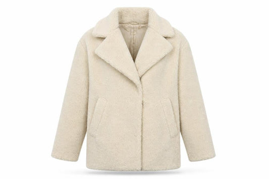 Womens UK Size S H&M White Windbreaker Coat