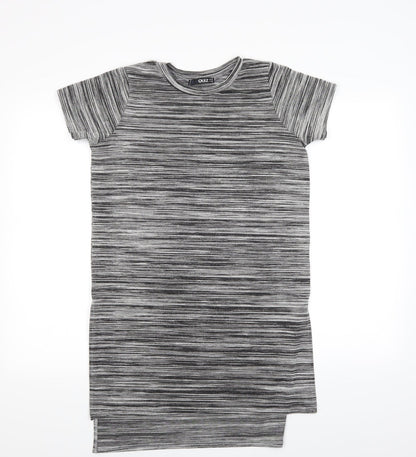 Quiz Womens Grey   T-Shirt Dress  Size 12