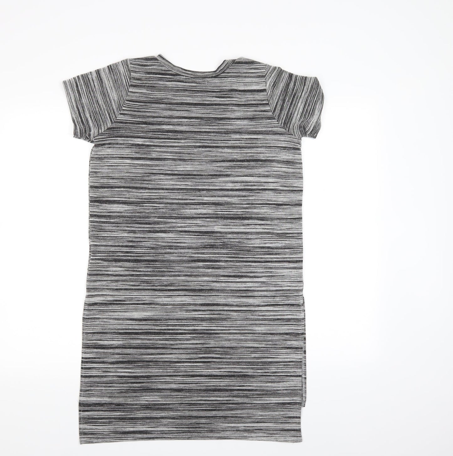 Quiz Womens Grey   T-Shirt Dress  Size 12