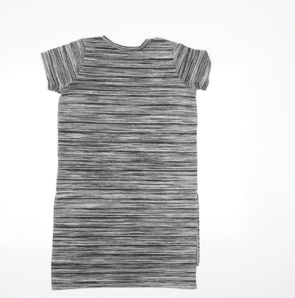 Quiz Womens Grey   T-Shirt Dress  Size 12