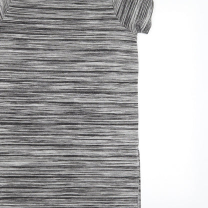 Quiz Womens Grey   T-Shirt Dress  Size 12