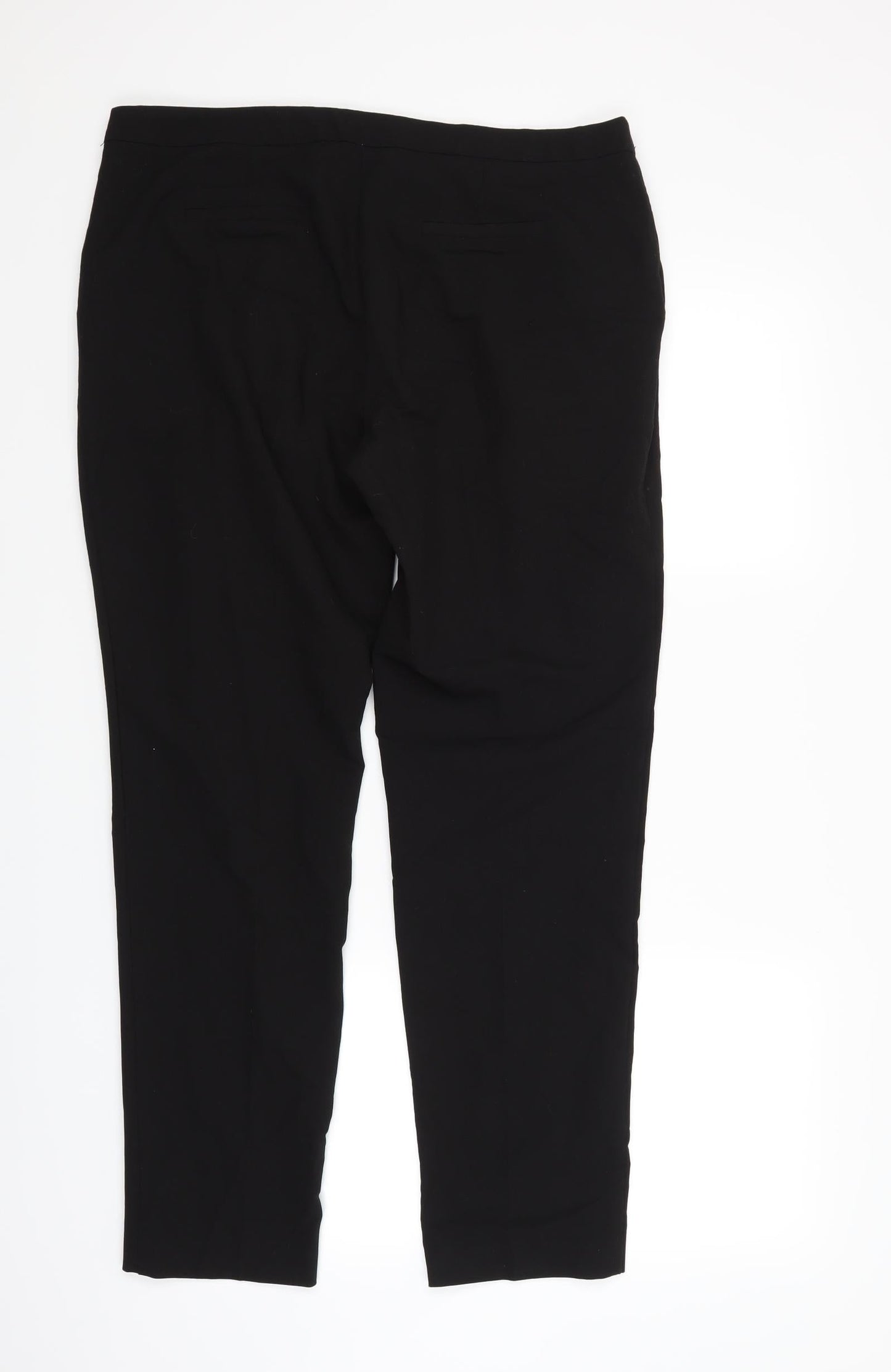 New Look Womens Black   Trousers  Size 14 L29 in