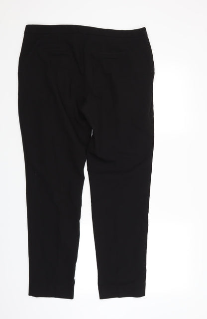 New Look Womens Black   Trousers  Size 14 L29 in