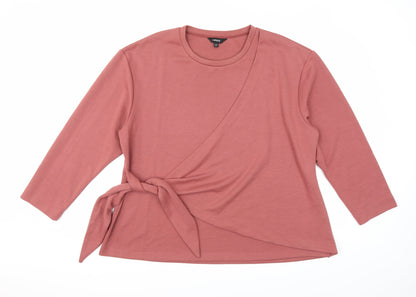 CAPSULE Womens Red   Pullover Jumper Size 20