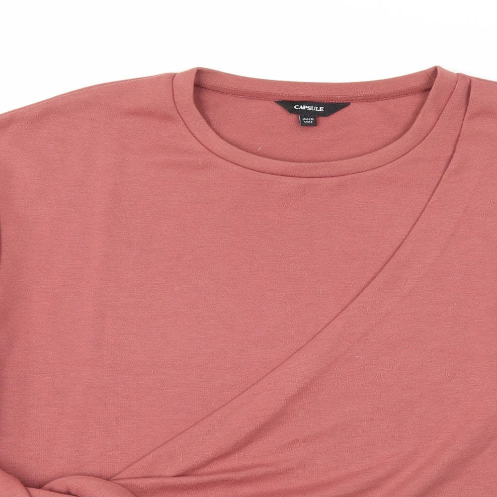 CAPSULE Womens Red   Pullover Jumper Size 20
