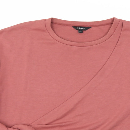 CAPSULE Womens Red   Pullover Jumper Size 20