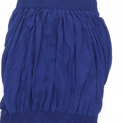 Womens UK Size 12 Studio Blue Basic Tank