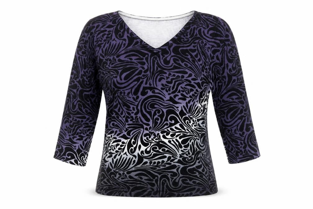 Womens UK Size One Size Sky Designs Purple Basic T-Shirt