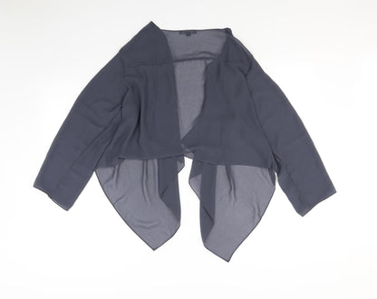 Likemary Womens Grey   Cardigan Jumper Size 14