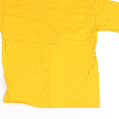 Delta Boys Yellow   Basic T-Shirt Size S