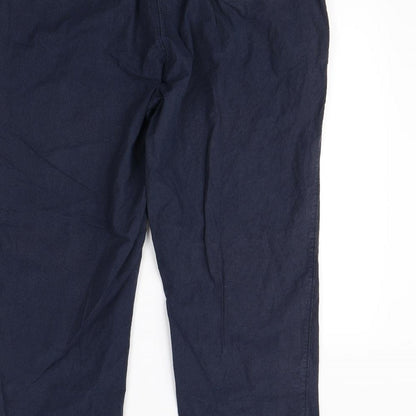 Mens UK Size L colorplus Regular Fit  Blue Trousers