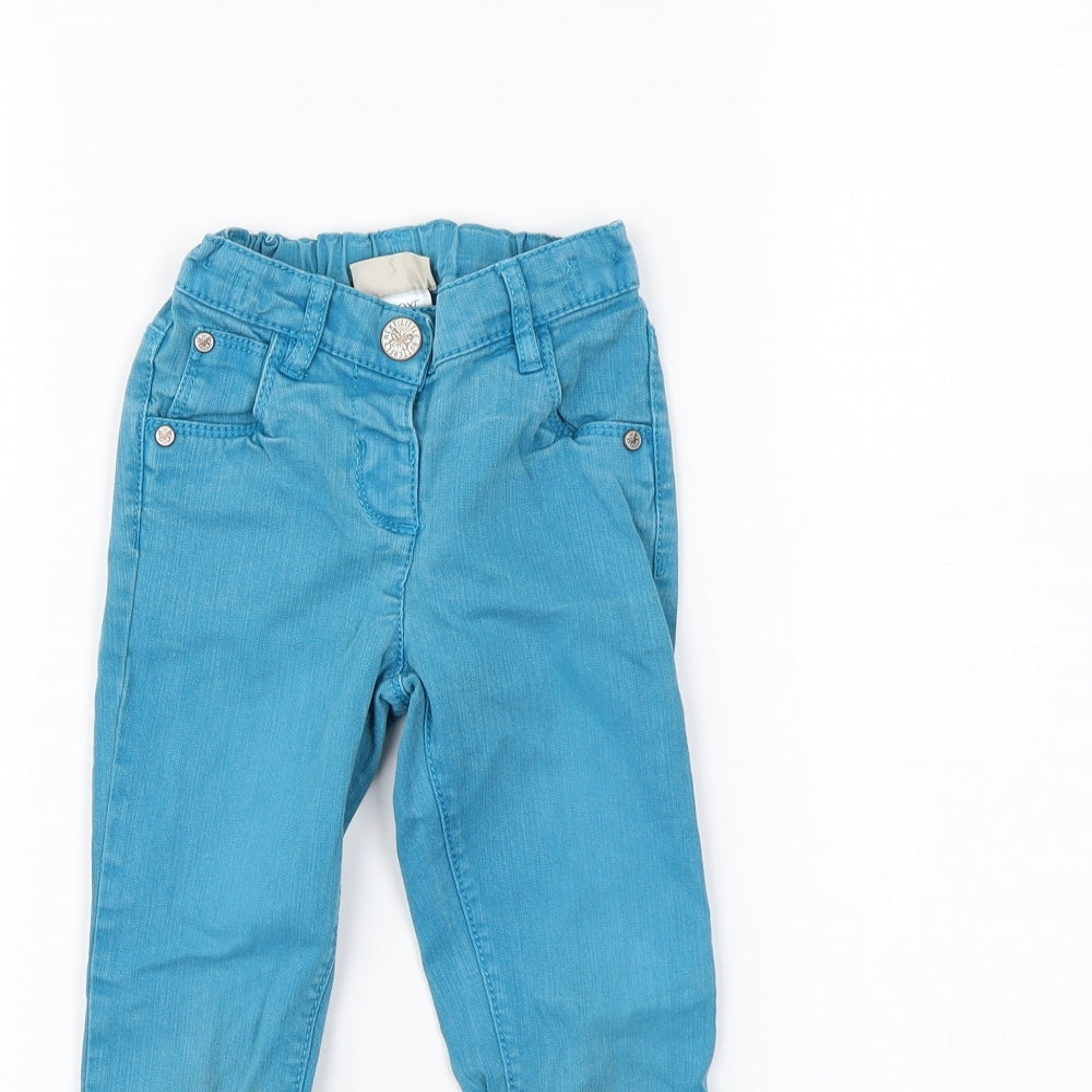 NEXT  Girls Blue   Straight Jeans Size 4 Years
