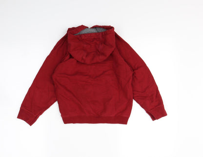 Rebel Boys Red   Pullover Hoodie Size 5-6 Years