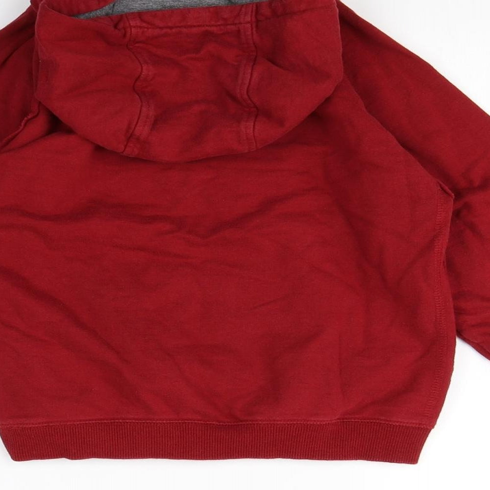 Rebel Boys Red   Pullover Hoodie Size 5-6 Years