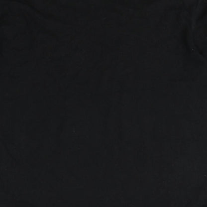 Rigour Mens Black    T-Shirt Size L