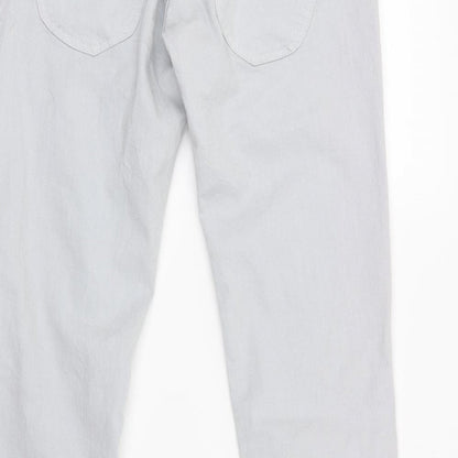 Womens UK Size 8 Stradivarius Regular Fit Skinny Grey Jeans