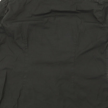 zara man Mens Green    Button-Up Size M