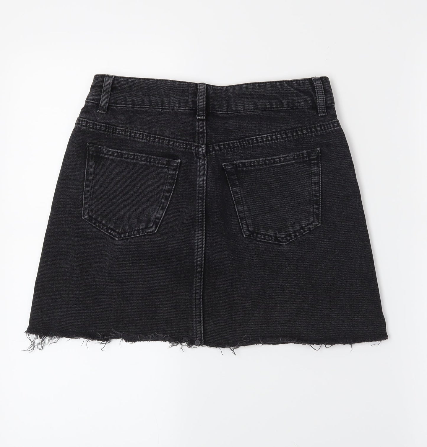 Womens UK Size 8 Topshop Straight & Pencil Denim Skirt
