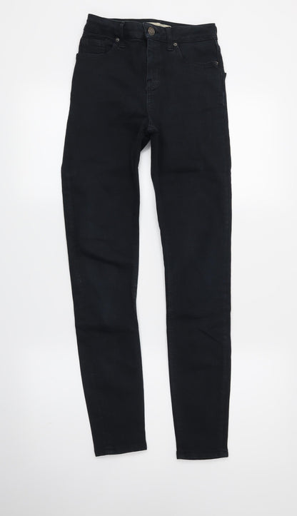 Topshop Womens Blue  Denim Skinny Jeans Size 25 in