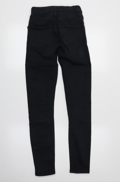 Topshop Womens Blue  Denim Skinny Jeans Size 25 in