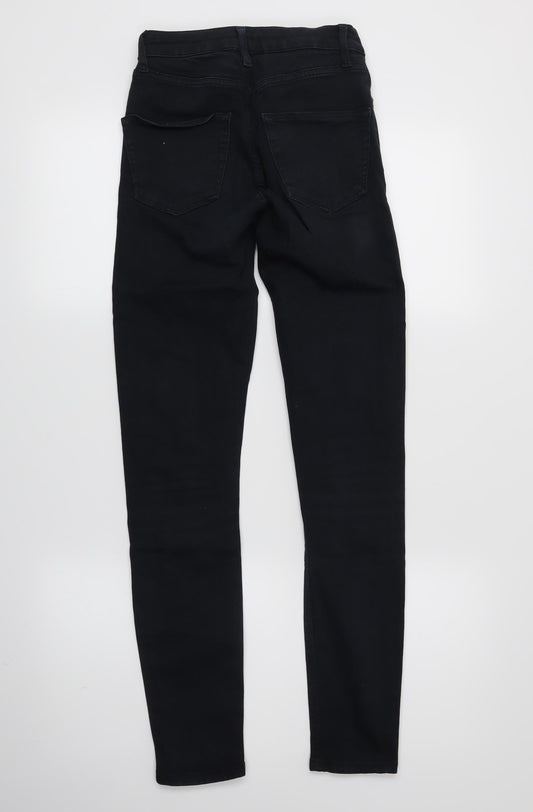 Topshop Womens Blue  Denim Skinny Jeans Size 25 in