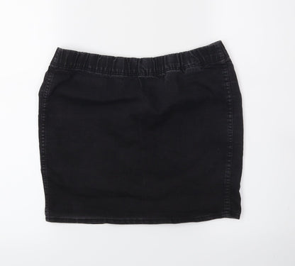 H&M Womens Grey   Mini Skirt Size 12