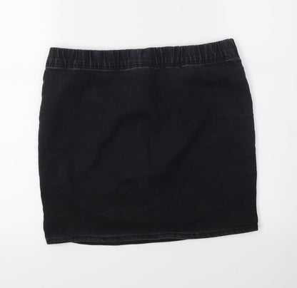 H&M Womens Grey   Mini Skirt Size 12