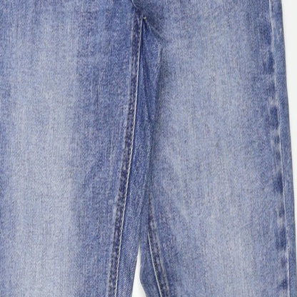 Visage Womens Blue  Denim Skinny Jeans Size 28 L26 in