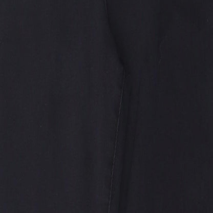 Womens UK Size 8 Preworn Regular Fit Skinny Black Jeans