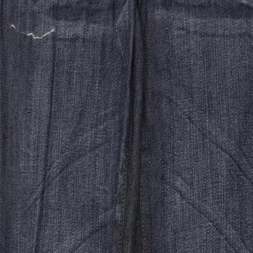 Sciapai Womens Blue  Denim Straight Jeans Size S L31 in