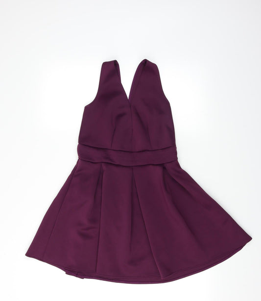 Oh My Love Womens Pink   Fit & Flare  Size L