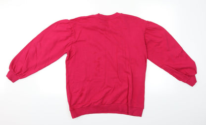 F&F Womens Pink   Pullover Jumper Size 8