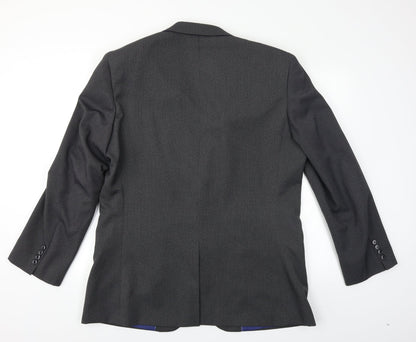 Mens UK Size XL T&W Regular Grey Suit Jacket