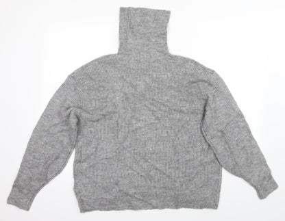 Divided Womens Grey   Pullover Jumper Size S