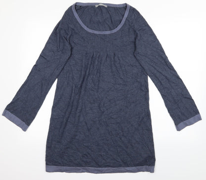 M&S Womens Blue   Jumper Dress  Size 10